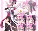 キャラの魅力を引き出すイラストを制作いたします あなたの素敵な世界をイラストへ イメージ4