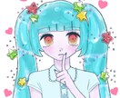 可愛らしい雰囲気のアイコンを制作します あなたの希望通りの人物イラストを制作します イメージ2