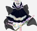 女の子のイラスト受付ます かわいい　和風　かっこいい系用途に合わせます イメージ6