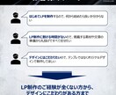 サービスの魅力を最大限伝えるLPを制作します プロフェッショナル集団が作るハイクオリティLP イメージ2