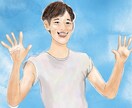 ゆるい似顔絵イラスト描きます まじめ/ゆるどちらも描けます☺︎ご希望のイメージを下さい。 イメージ3