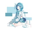 立ち絵を制作します とにかく可愛い！魅力的なイラストを提供します イメージ2