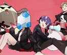 抽象的な想いを自身の作風で視覚に落とします 他のイラストと違ったテイストが欲しい方は特におすすめです。 イメージ1