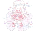 自分や推しの生誕に✦₊ゆるふわイラストお描きします 1人用♡ ご自身のイベントのグッズや推しへのプレゼントに♪ イメージ3