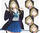 TRPG・ゲーム・立ち絵イラスト描きます 【最短翌日納品！】【かわいい～カッコいいまで！】 イメージ9