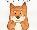 ほっこりのほほんとした愛犬のにがおえ描きます SNSなどのアイコンにぴったり！愛犬のゆるかわイラストです イメージ3