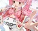厚塗りで透明感のあるかわいいイラスト制作いたします アイコン、立ち絵、サムネイルなどさまざまな用途に！ イメージ6