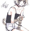 可愛いアイコンやキャラクターを作ります ラフ感・可愛らしい雰囲気・ダーク・地雷系なんでも描きます イメージ5