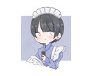 かわいいデジタルイラスト作成します うるうるお目目のかわいいイラストです イメージ2