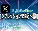 X、Twitterのインプレッション増加宣伝します 100万回から！振り分け可能◎ max500万まで拡散！ イメージ1