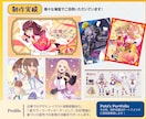 配信・歌みたに！華やかな一枚絵＆サムネ制作します 衣装・構図・配色まるっとお任せ！１級色彩士が提案◾️限定価格 イメージ7