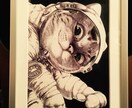 猫さんの似顔絵描いちゃいます あなたの猫さんへ愛を込めたプレゼントをご用意 イメージ6