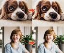 下限価格！写真をオシャレな水彩画風に加工いたします 文字入れOK！ナチュラルな水彩イラスト風にお写真を加工します イメージ4