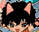 SNS用アイコン作成します Cuteで鮮やかなキャラクターアイコン作成します イメージ4