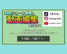 SNSのショート動画の編集を承ります TikTokで視聴回数3万回の動画制作の実績あり イメージ1