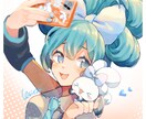 用途に合わせて！華やかなイラスト描きます アイコン・配信・動画・挿絵…等身～ミニキャラまで！ イメージ8
