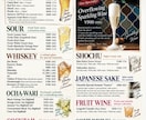 飲食店のメニュー・POPを現場目線で作成いたします 現在も飲食に携わっているため現場目線でのデザイン作成が可能！ イメージ2