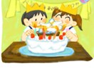 幼稚園、小学校の配布物の挿絵に！イラスト描きます クレヨンのような温かみのある描き方でイラストを描きます。 イメージ1