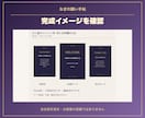 月と星の招待状と飾るボードを制作します 招待状・会場ボード・お礼カードの3点 イメージ3