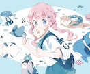 イラスト制作いたします キャラクターイラストをお描きします！ イメージ1