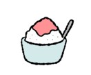 商用利用OK！可愛い食べ物のイラストをお描きします ⭐︎手描きでほのぼのした雰囲気です。挿絵やアイコンに♪ イメージ7