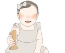線画付き！写真からシンプルな似顔絵を作成します 最短翌日納品！大切な思い出をイラストで残しませんか？ イメージ10