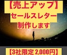3社限定｜1000円でセールスレター原稿作ります 【お試し価格】｜まずは僕を試してみてはいかがでしょうか？ イメージ1
