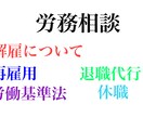 1ヶ月間労務相談全般の顧問をいたします 業界１位の企業様や幅広い業種のお客様で顧問実績がございます。 イメージ1