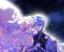 キラキラで可愛い1枚絵・イラスト描きます 繊細で可愛い1枚絵、新ビジュアル、アイコンなどが必要な人へ イメージ8