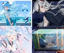 世界観に浸れるイラストを制作いたします 歌ってみた・サムネ・挿絵で、世界観まで妥協したくないあなたへ イメージ6