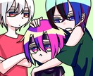 最短即日納品！最低価格で個性派アイコンお描きします カラフルポップなアイコンイラスト！ イメージ4