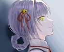アニメ調の人物イラストを描きます 透明感のある瞳と髪にこだわっています イメージ2