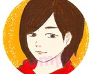 クレヨンタッチのアイコン用似顔絵イラスト描きます カラー無料◎/デフォルメOK/ビジネスアイコンにもおすすめ！ イメージ4