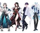 キラキラで最高に綺麗なキャラクターイラスト描きます 商用利用OK！印象に残る高クオリティイラスト制作します イメージ6