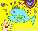 ゆるふわテイスト⭐︎カラフル描きます ココナラ初心者です。彩り豊富に描きあげます(^^) イメージ1