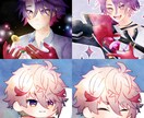 急募！最短3日納品可能！可愛いアイコンお描きします ミニキャラも等身も！急ぎでアイコンが必要な方にもぜひ！ イメージ2