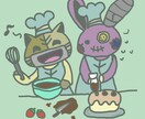 ゆるふわかわいいイラストを描きます 最安値でオンリーワンイラストが欲しい方にオススメです! イメージ6