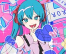 女の子のアイコンイラスト描きます かわいいもかっこいいも、｢女の子｣であればなんでも描きます！ イメージ3