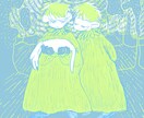 イラストを制作いたします 手描き感のあるイラストです。お気軽にご相談ください！ イメージ4