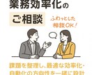 業務効率化・自動化のご相談を承ります 課題を整理し、最適な効率化・自動化の方向性を一緒に設計 イメージ1