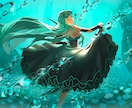 世界観に没入させる背景付きイラスト制作します あなたの世界をイラストで魅力的に表現します！ イメージ2