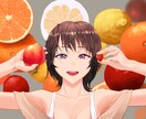 かわいいイラストを描きます 動画のサムネイルや観賞用、いろいろと！ イメージ4