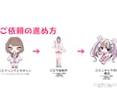 IRIAMやTRPGに！セットで描きます 立ち絵とミニキャラのセット！初心者さん大歓迎◎ イメージ3
