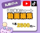 Vtuberさん向け！切り抜きショート作成します テンポの良いshort動画お作りします。 イメージ1
