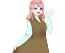 Vtuberとして活動する方に向けて制作します 可愛いを詰め込んだキャラクターで配信活動してみよう イメージ3