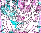 パキッとカラフル⭐︎アイコン･イラストを描きます 商用利用可◎カラフルで可愛い♡最短3日で納品！ イメージ4