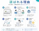 個人事業主向けHPを制作しますます 集客につながるシンプルなHPを制作します イメージ6