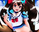 パッと目を引く！特徴的で、個性的なアイコン描きます 色塗りが特徴的で、個性的なイラストだと高い評判を頂いてます。 イメージ6