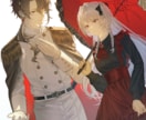 物語性のある1枚絵・背景付きイラスト制作します 配信のサムネイルやヘッダー、アイコン、MVが必要な方へ イメージ2