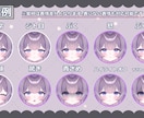 企業Vtuber並のLive2Dモデルを制作します キャラデザ～モデリングまで　これ１つでVtuberデビュー！ イメージ3